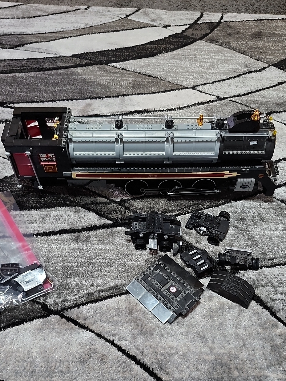 VINTAGE MEGA BLOKS PROBUILDER 9778 MASTER SERIES STEAM EXPRESS TRAIN